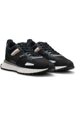 Sneakers im Laufschuh-Stil mit EVA-Gummisohle
