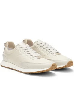 Sneakers im Laufschuh-Stil mit Zickzack-Detail
