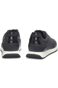Sneakers im Laufschuh-Stil mit Zickzack-Detail