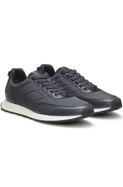 Sneakers im Laufschuh-Stil mit Zickzack-Detail