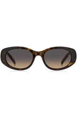 Sonnenbrille aus Acetat in Schildpatt-Optik mit Double-B-Monogramm