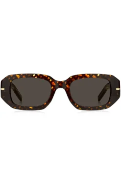 Sonnenbrille aus Acetat mit Monogramm-Muster