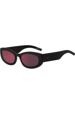 Sonnenbrille mit farbigem Emaille-Detail