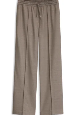 Straight-Fit Hose aus Flanell mit Tunnelzugbund