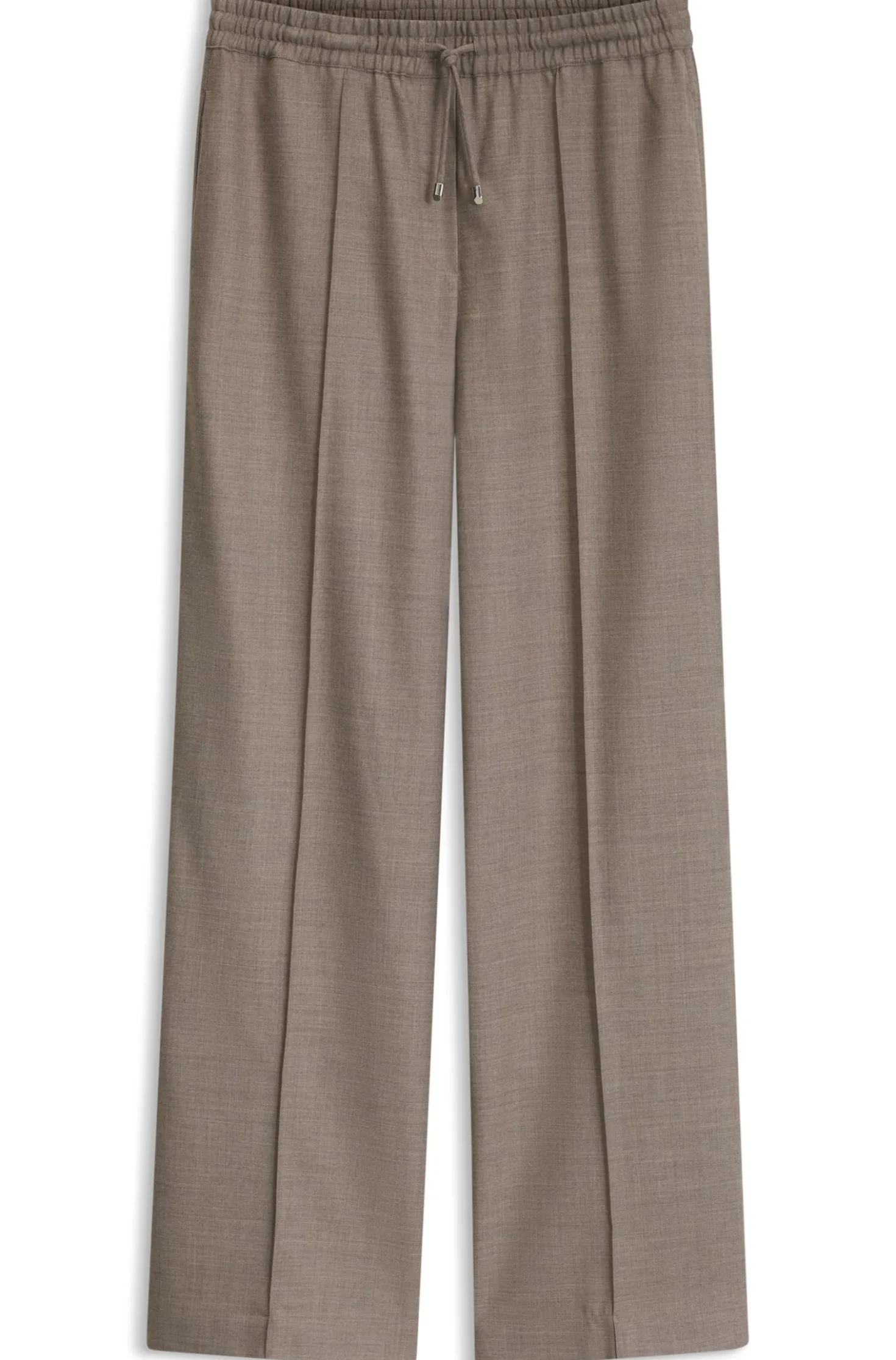 Straight-Fit Hose aus Flanell mit Tunnelzugbund
