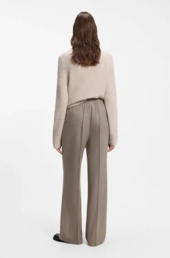 Straight-Fit Hose aus Flanell mit Tunnelzugbund