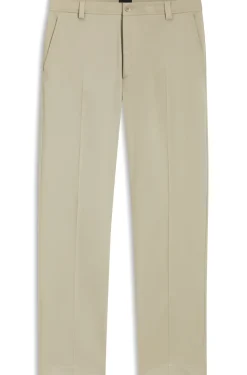 Straight-Fit Hose aus Stretch-Twill