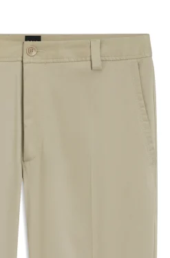 Straight-Fit Hose aus Stretch-Twill