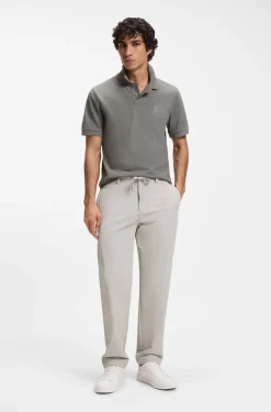 Straight-Tapered-Fit Chino aus Stretch-Gewebe