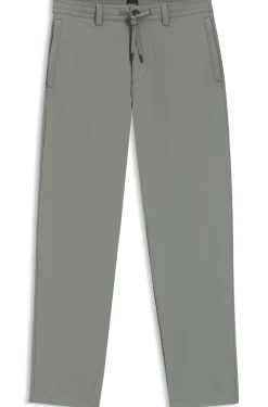 Straight-Tapered-Fit Chino aus Stretch-Gewebe