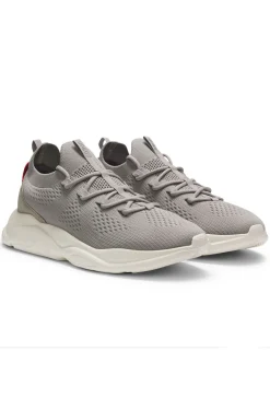 Strick-Sneakers mit Logo-geprägter EVA-Sohle