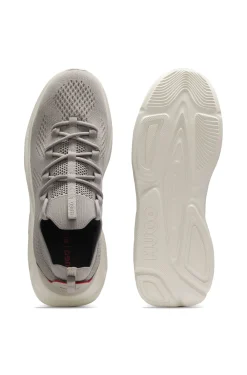 Strick-Sneakers mit Logo-geprägter EVA-Sohle