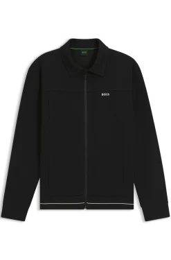 Sweatshirt aus Baumwoll-Mix mit Logo-Stickerei