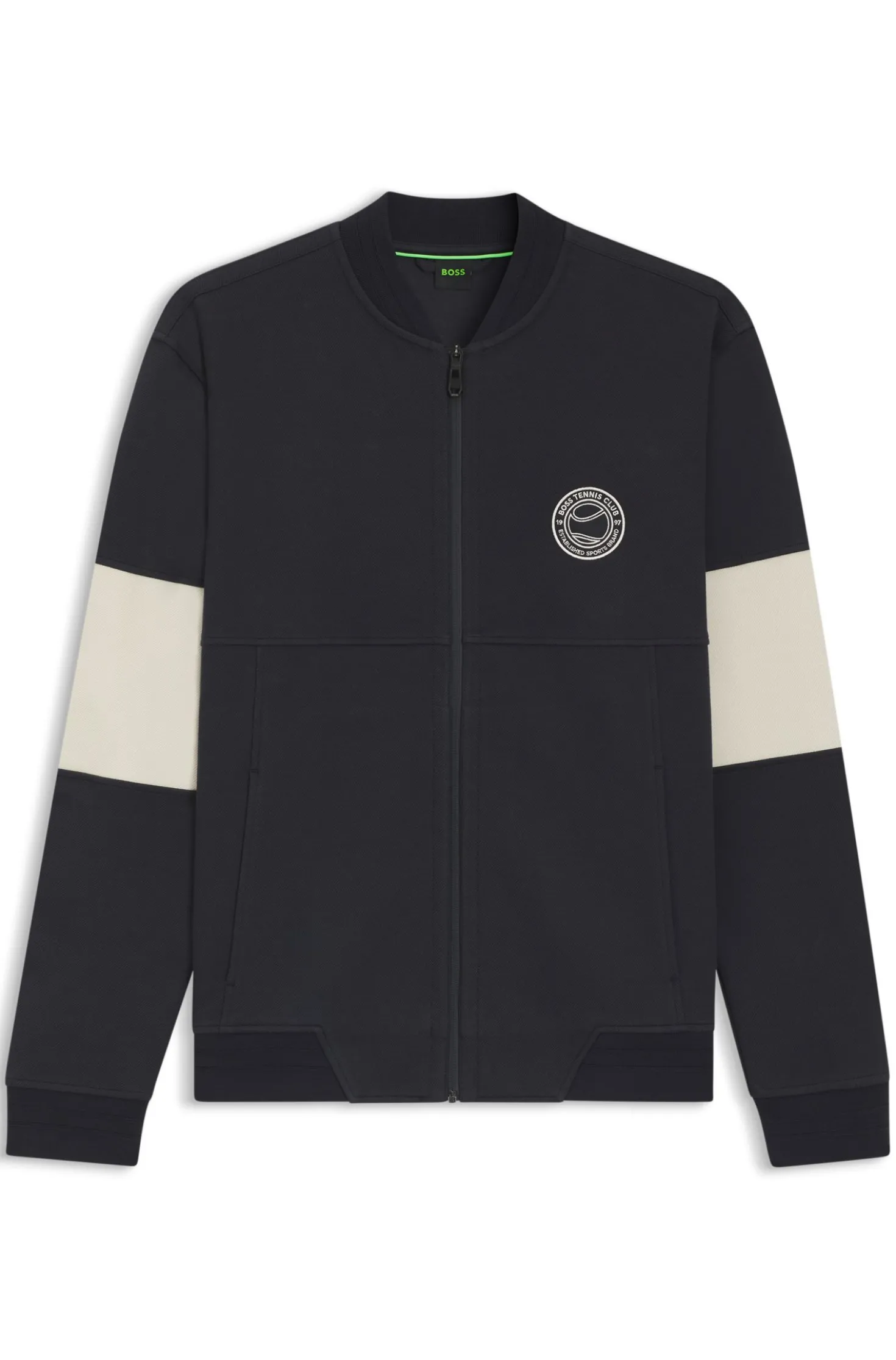Sweatshirt aus Baumwoll-Mix mit Tennis-Logo