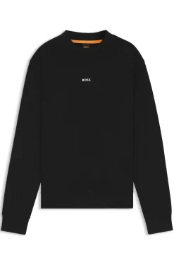 Sweatshirt aus Baumwoll-Terry mit Logo-Print