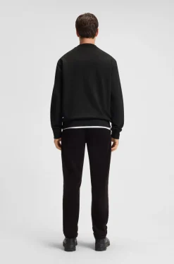 Sweatshirt aus Baumwoll-Terry mit Logo-Print