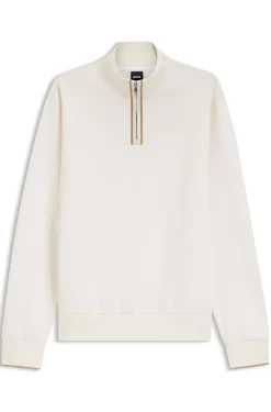 Sweatshirt mit Trichterkragen aus Baumwolle