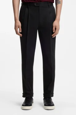 Tapered-Fit Hose aus elastischem Baumwoll-Twill