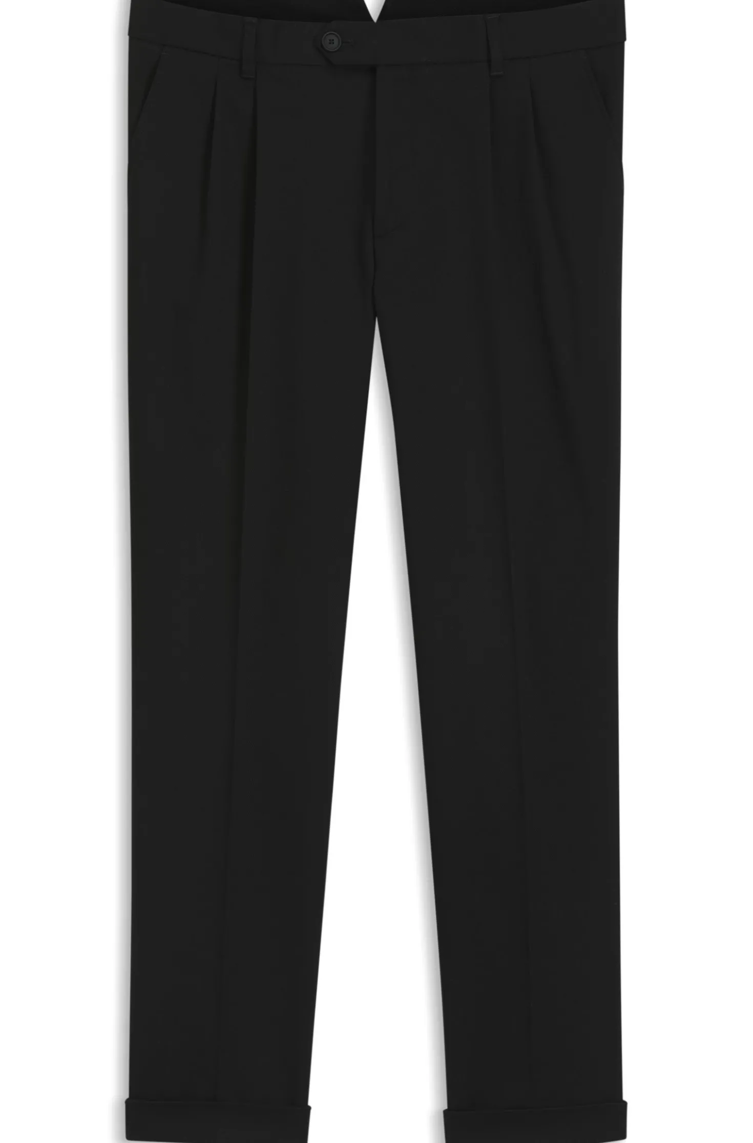 Tapered-Fit Hose aus elastischem Baumwoll-Twill