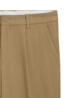 Tapered-Fit Hose aus elastischem Baumwoll-Twill