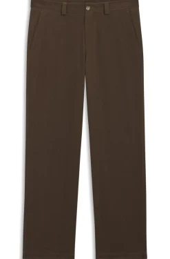 Tapered-Fit Hose aus gebürsteter Stretch-Baumwolle