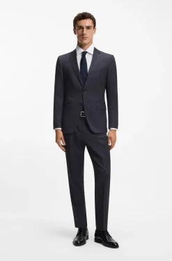 Tapered-Fit Hose aus Schurwoll-Serge