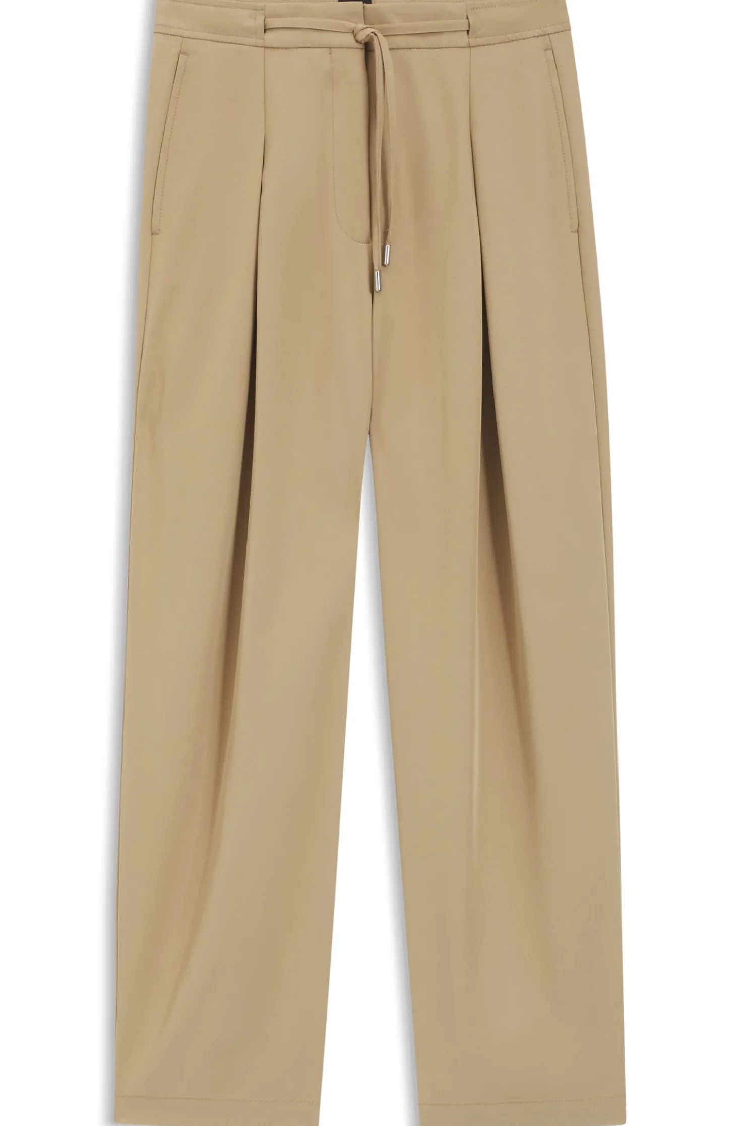 Tapered-Fit-Hose mit Vorderfalten