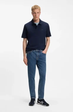 Tapered-Fit Jeans aus bequemem Stretch-Denim