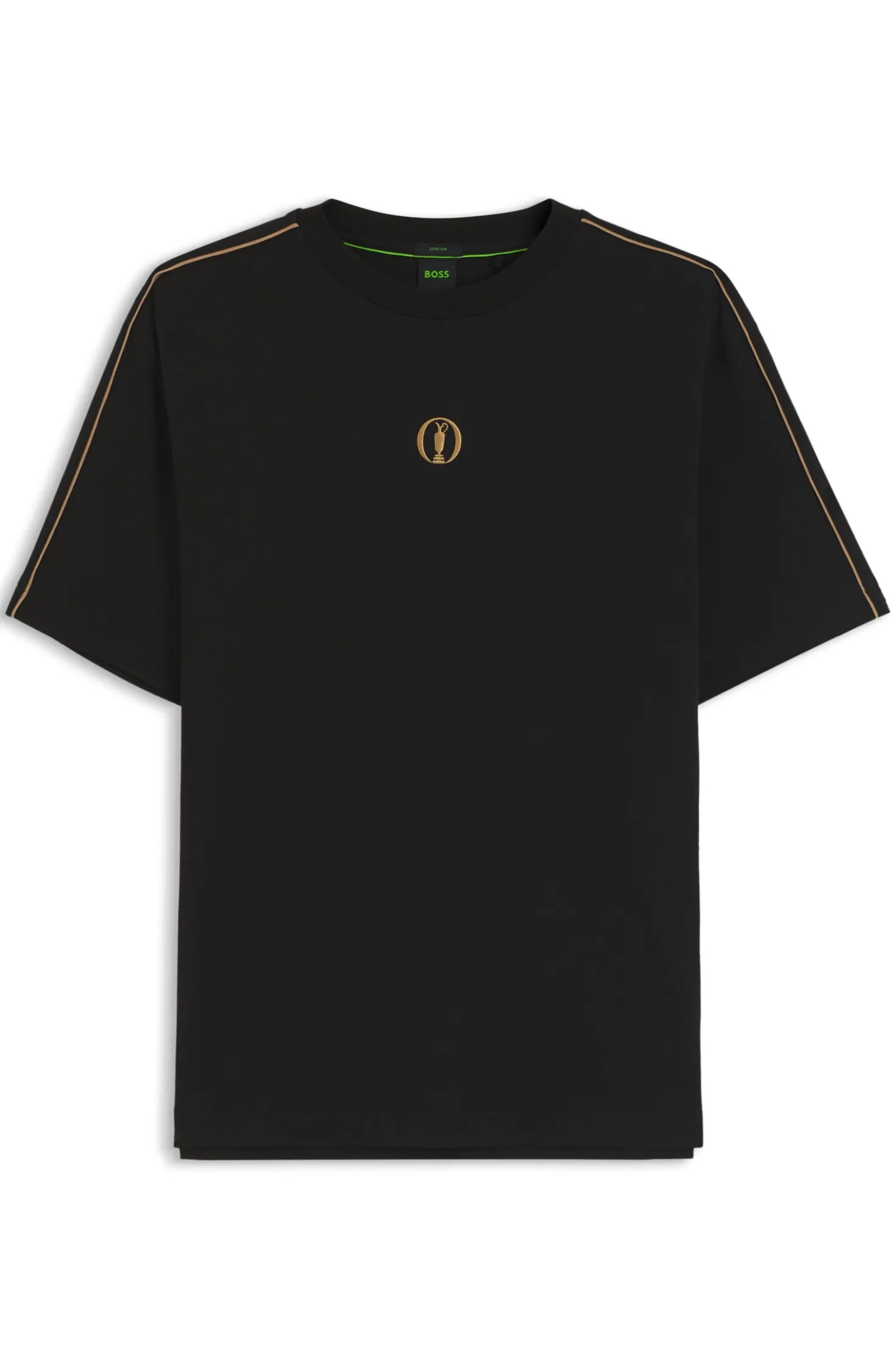 The Open T-Shirt aus Baumwolle mit grafischem Golf-Motiv