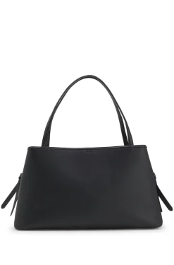 Tote Bag aus genarbtem Kunstleder mit Double-B-Monogramm