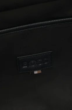 Tote Bag aus genarbtem Leder mit Double-B-Monogramm