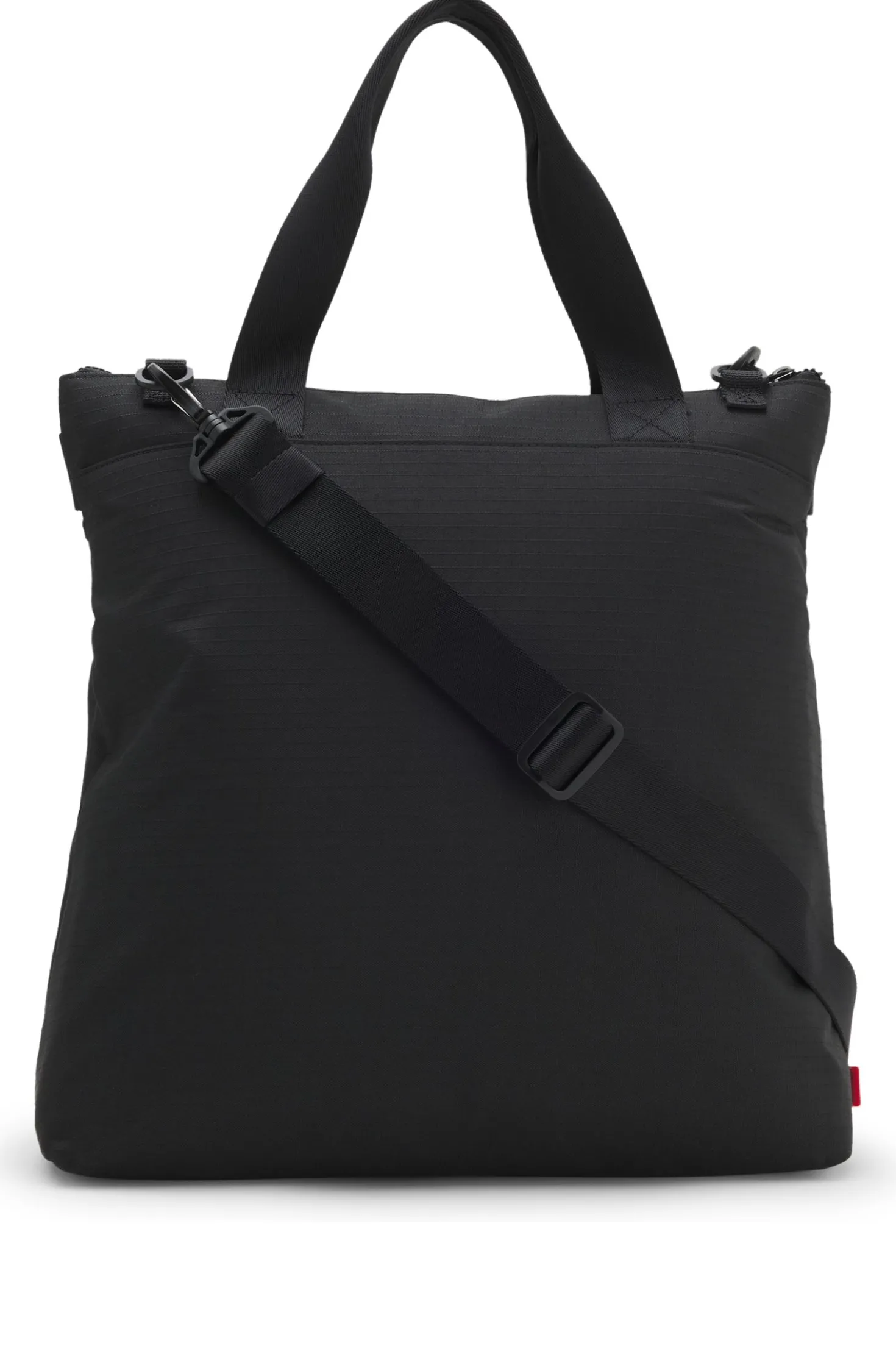 Tote Bag aus Ripstop mit Logo-Schriftzug