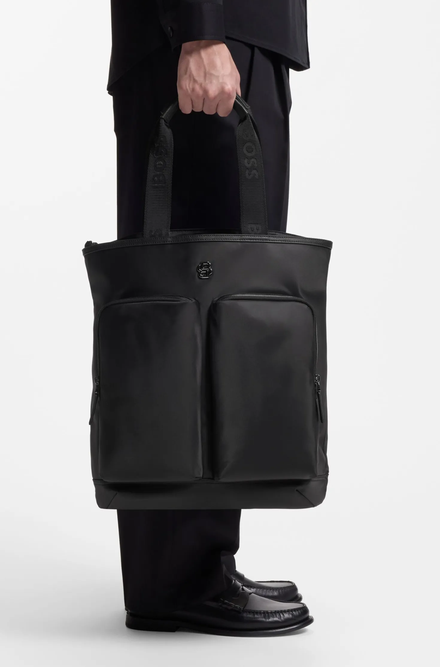 Tote-Rucksack mit Double-B-Monogramm