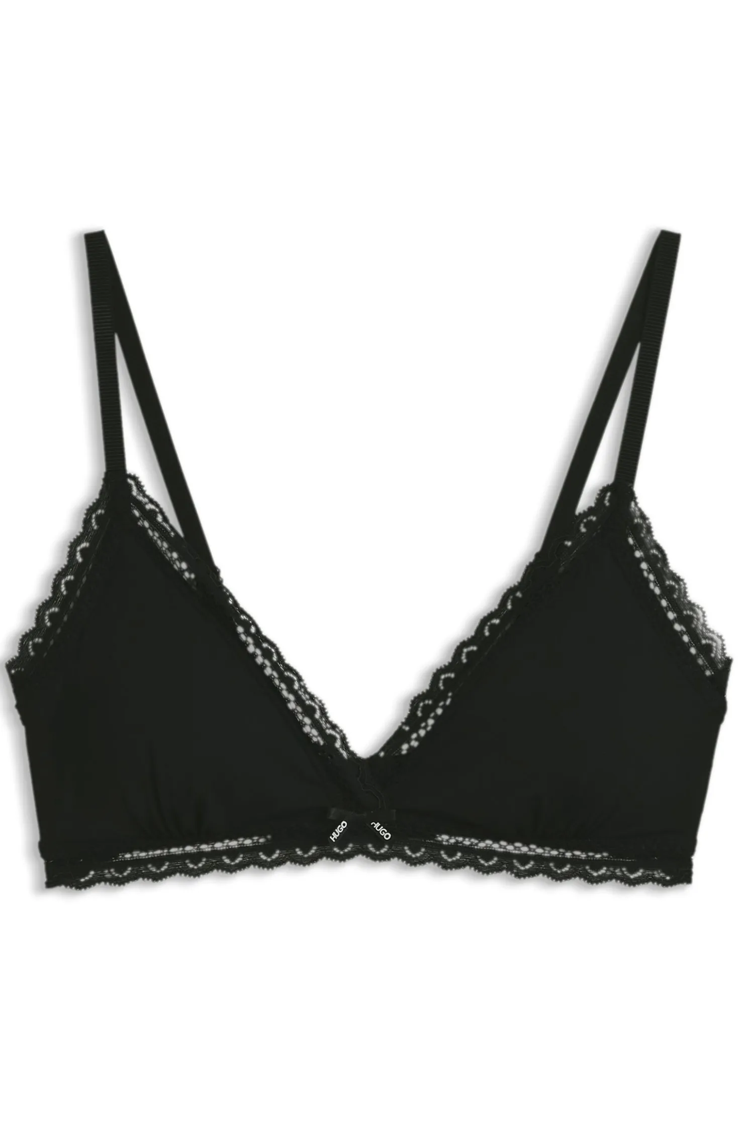 Triangel-BH mit Spitzendetails