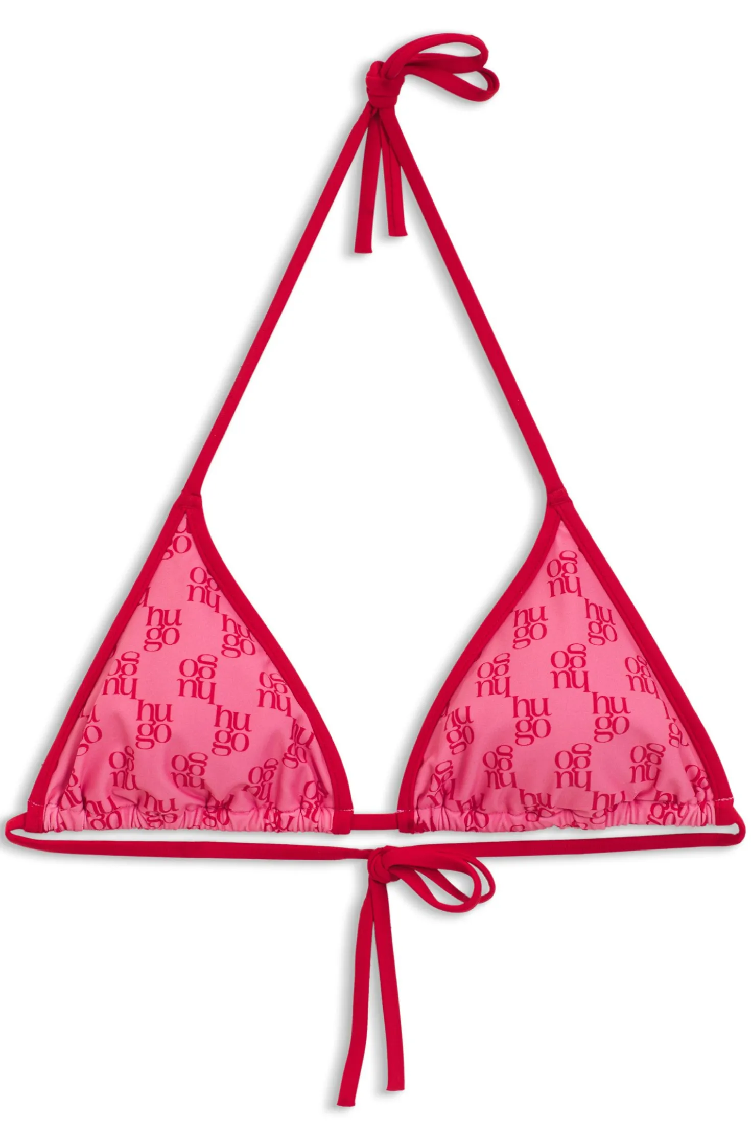 Triangel-Bikinitop mit Stack-Logos