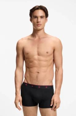 Trunks aus Jacquard mit außenliegendem Bund