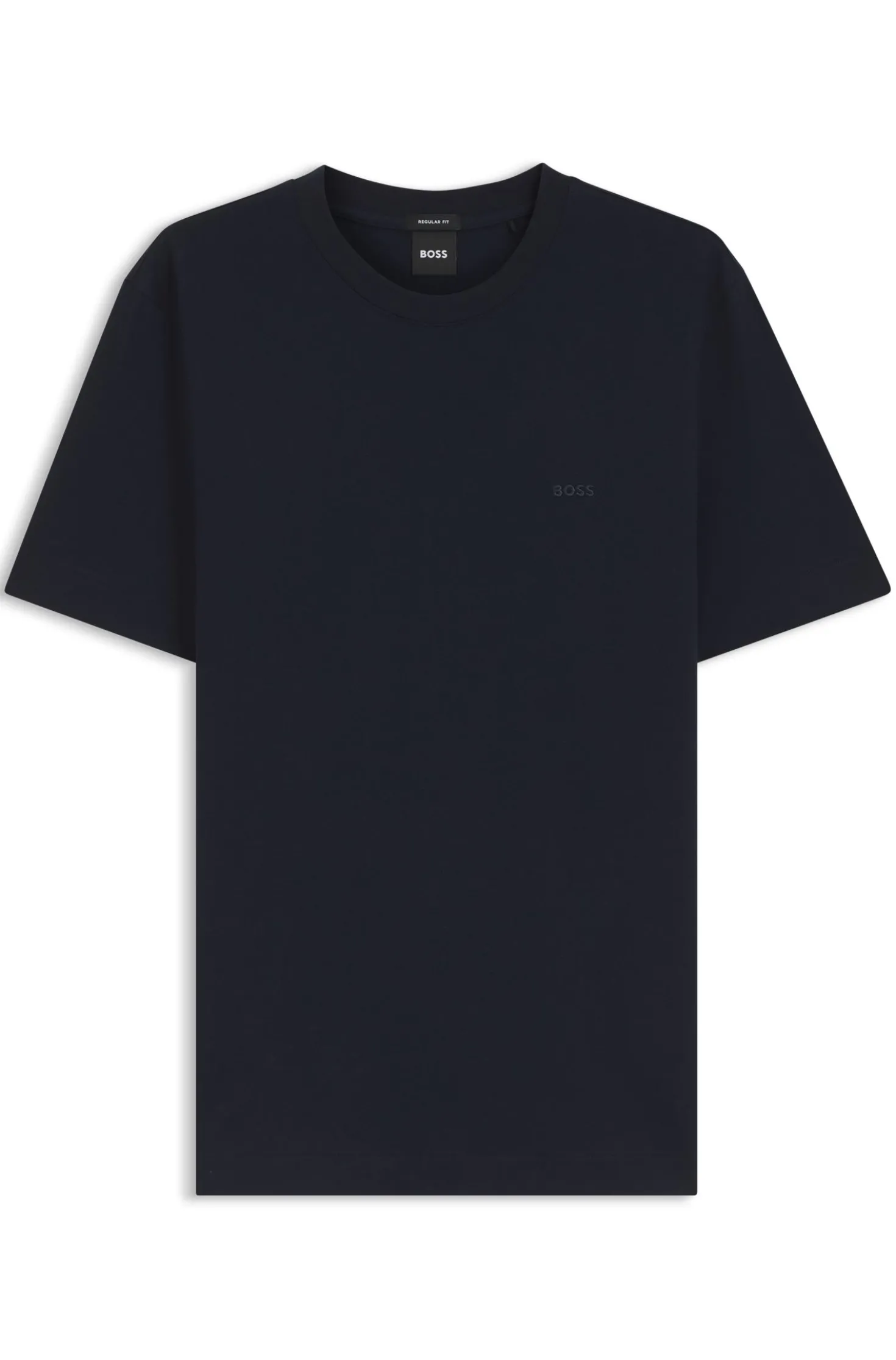 T-Shirt aus Baumwoll-Jersey mit Logo-Detail