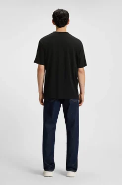 T-Shirt aus Baumwoll-Jersey mit Logo-Print