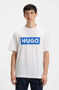 T-Shirt aus Baumwoll-Jersey mit Logo-Print