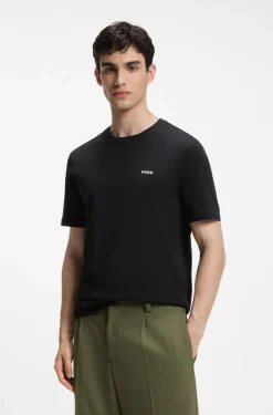 T-Shirt aus Baumwoll-Jersey mit Logo-Print