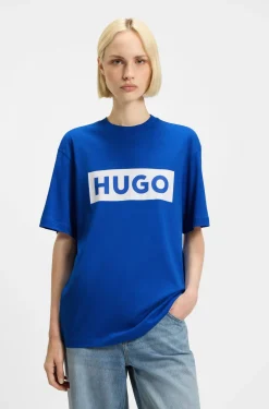 T-Shirt aus Baumwoll-Jersey mit Logo-Print