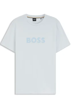 T-Shirt aus Baumwoll-Jersey mit Logo-Print
