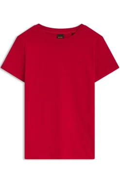 T-Shirt aus Baumwoll-Jersey mit Logo-Detail