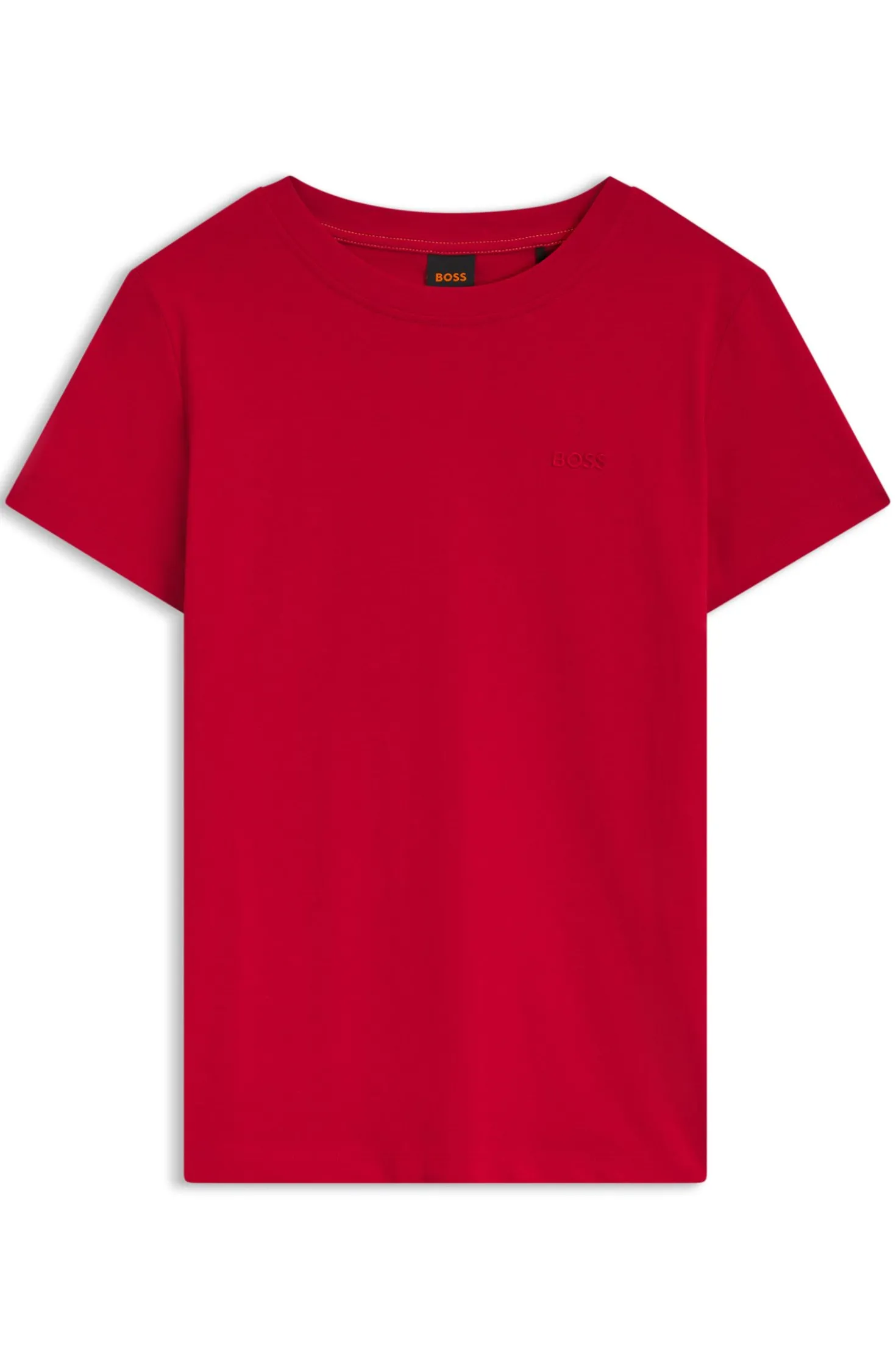 T-Shirt aus Baumwoll-Jersey mit Logo-Detail