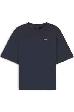 T-Shirt aus Baumwoll-Jersey mit Slogan-Artwork