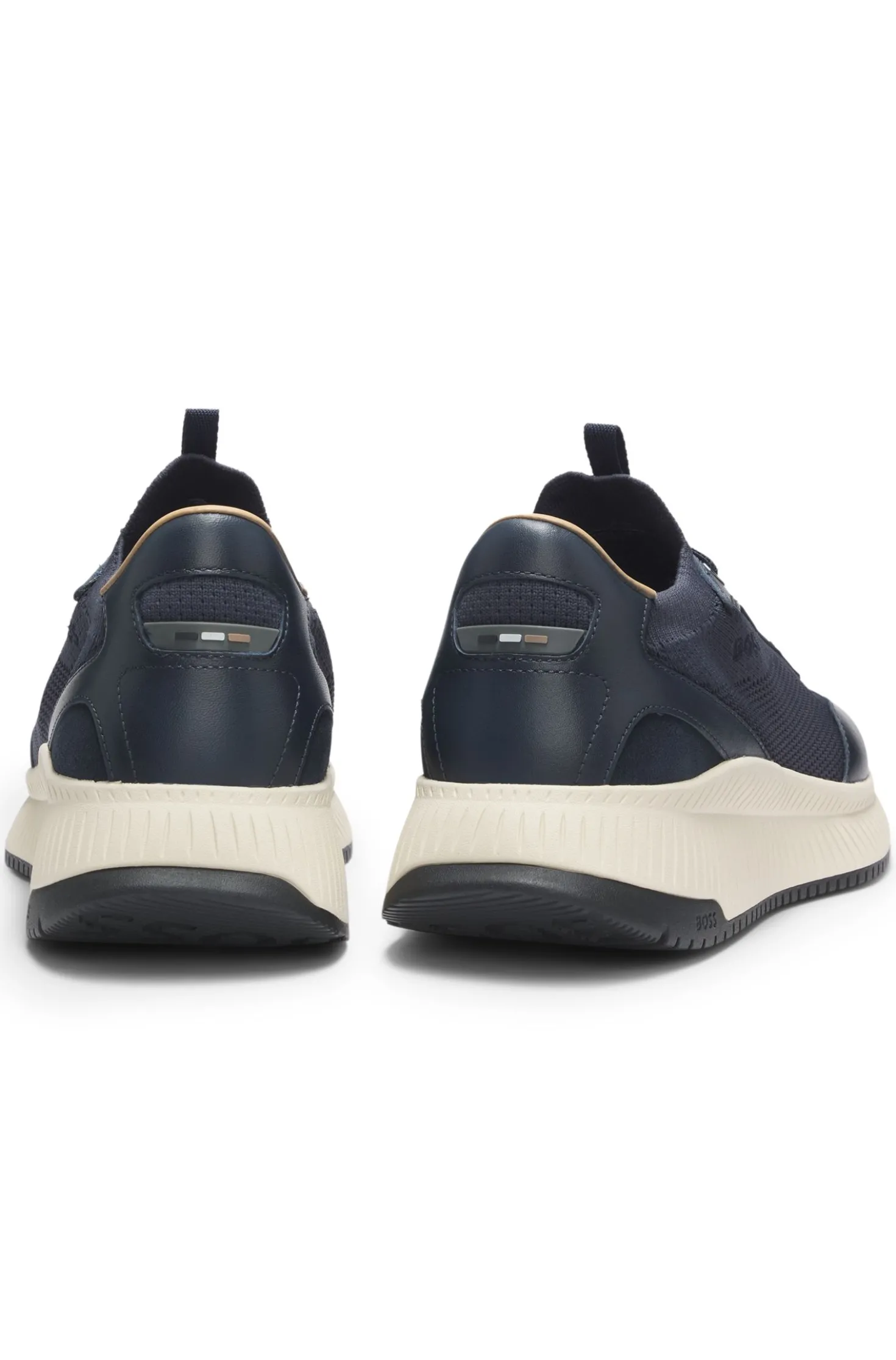 TTNM EVO Sneakers mit gestricktem Obermaterial und Lederdetails