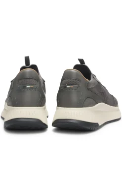 TTNM EVO Sneakers mit gestricktem Obermaterial und Lederdetails