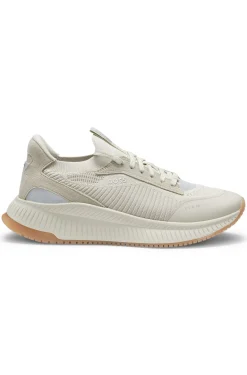 TTNM EVO Sneakers mit gestricktem Obermaterial und Velourslederdetails