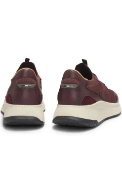 TTNM EVO Sneakers mit gestricktem Obermaterial und Lederdetails