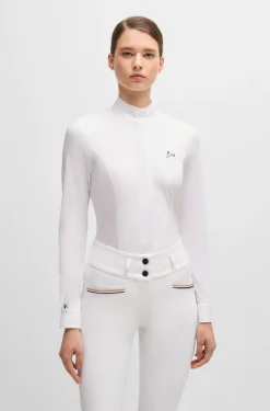 Turnierbluse mit Vier-Wege-Stretch